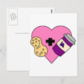 ピーナッツバターとゼリーが大好き ポストカード (正面/裏面)