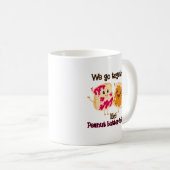 ピーナッツバターとゼリーのように一緒に行く コーヒーマグカップ (正面右)