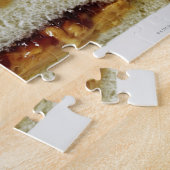 ピーナッツバターとゼリーのサンドイッチ。 ジグソーパズル (側面)