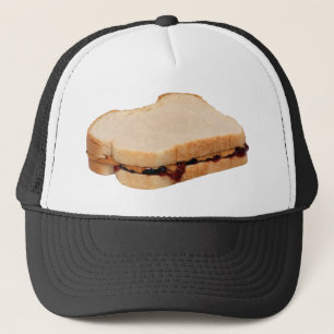 ピーナッツバターとゼリーサンドイッチ キャップ