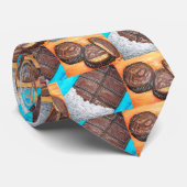 ピーナッツバターのコップ及びチョコレート・バー ネクタイ (ロール)