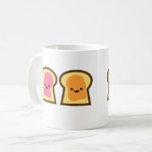 ピーナッツバターのゼリーの時間! コーヒーマグカップ (正面左)