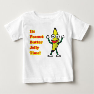 ピーナッツバターのゼリーの時間 ベビーTシャツ