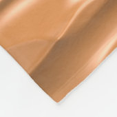 ピーナッツバターの広がり フリースブランケット (角)