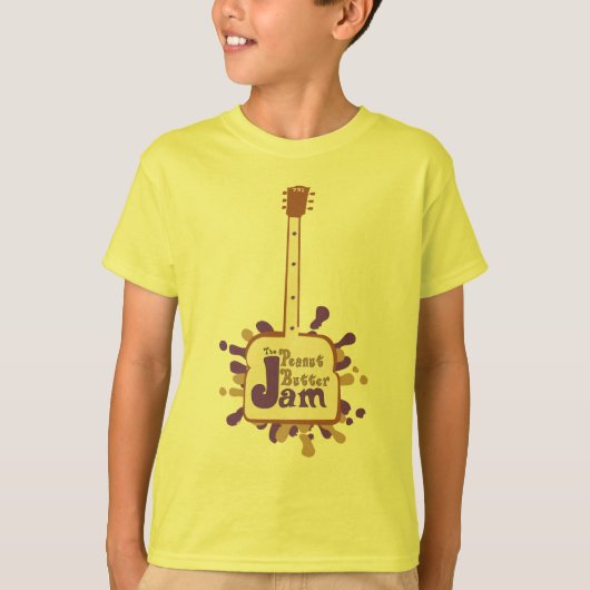 ピーナッツバターの込み合い Tシャツ (正面)