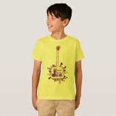 ピーナッツバターの込み合い Tシャツ (正面フル)