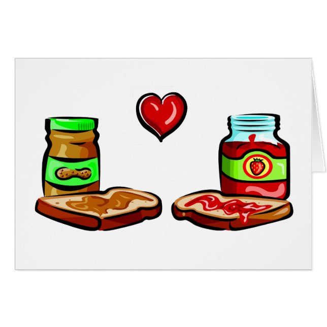 ピーナッツバターはゼリーを愛します (正面横)