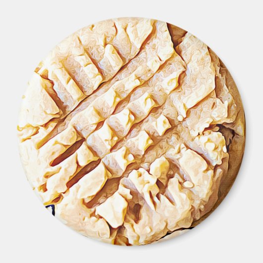 ピーナッツバタークッキーマグネット マグネット (正面)