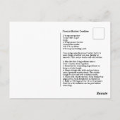 ピーナッツバタークッキー ポストカード (裏面)