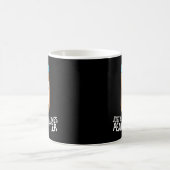 ピーナッツバタージャールちょうどピーナツお尻を愛する少年 コーヒーマグカップ (中央)