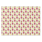 ピーナッツバターゼリーサンドイッチブレッドランチタイム食品 テーブルクロス (正面(横))