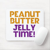 ピーナッツバターゼリータイム マウスパッド (マウス)