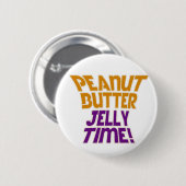 ピーナッツバターゼリータイム 缶バッジ (正面&裏面)