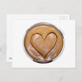 ピーナッツバターハート ポストカード (正面/裏面)
