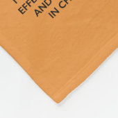 ピーナッツバターバター フリースブランケット (角)