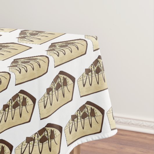 ピーナッツバターパイ社会パーティーデザートベイクセール テーブルクロス (インサイチュ)
