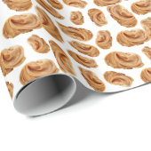 ピーナッツバターパターン ラッピングペーパー (ロールコーナー)