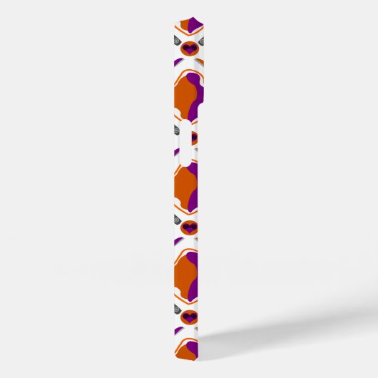 ピーナッツバター及びグレープゼリーのシームレスパターン Case-Mate iPhoneケース (裏面 / 右)