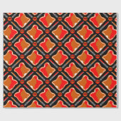 ピーナッツバター及びストロベリージャムシームレスパター ラッピングペーパー (フラット)