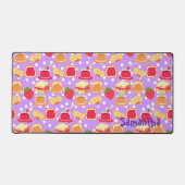 ピーナッツバター及びストロベリーゼリー デスクマット (正面)