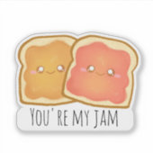 ピーナッツバター及びストロベリートースト シール (正面)