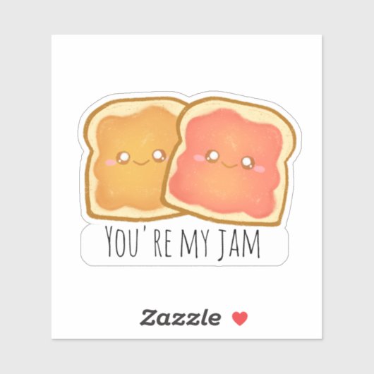 ピーナッツバター及びストロベリートースト シール (シート)