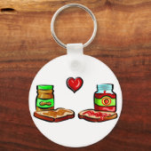 ピーナッツバター大好きゼリー キーホルダー (正面)