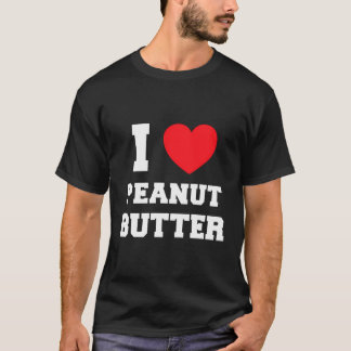 ピーナッツバター大好き Tシャツ