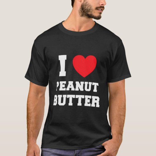 ピーナッツバター大好き Tシャツ (正面)