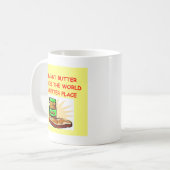 ピーナッツバター コーヒーマグカップ (正面左)