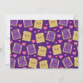 ピーナッツバター&ジェリーキッズ1st誕生日パーティー 招待状 (裏面)