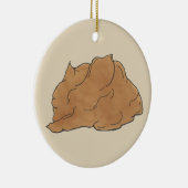 ピーナッツバター&ジェリーサンドイッチランチタイムグルメ セラミックオーナメント (右)