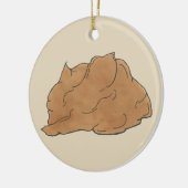 ピーナッツバター&ジェリーサンドイッチランチタイムグルメ セラミックオーナメント (左)