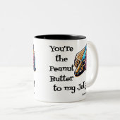 ピーナッツバター&ジェリーバレンタインデー ツートーンマグカップ (正面右)
