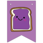 ピーナッツバター&ジェリーバースデーパーティーPBJバンティン バンティングフラッグ (第2の旗)