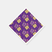 ピーナッツバター&ジェリーバースデーパーティーPBJ スタンダードカクテルナプキン (角)