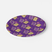 ピーナッツバター&ジェリーバースデーパーティーPBJ ペーパープレート (アングル)