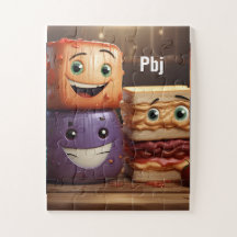 ピーナッツバター&ゼリー遊び時間： 30ピースパズル