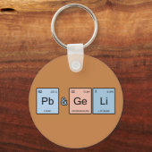 ピーナッツバター&ゼリー キーホルダー (正面)