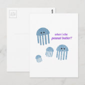 ピーナッツバター ポストカード (正面/裏面)
