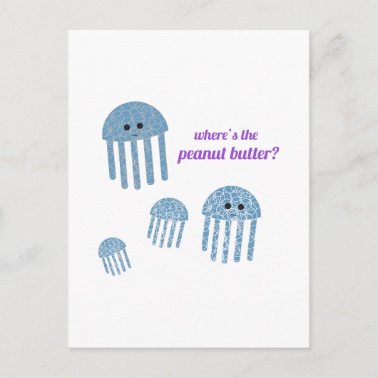 ピーナッツバター ポストカード (正面)