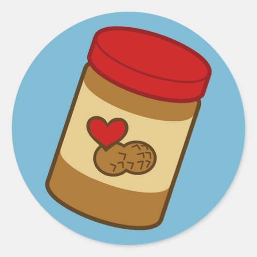 ピーナッツバター ラウンドシール (正面)