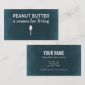 ピーナッツバター 名刺 (正面/裏面)