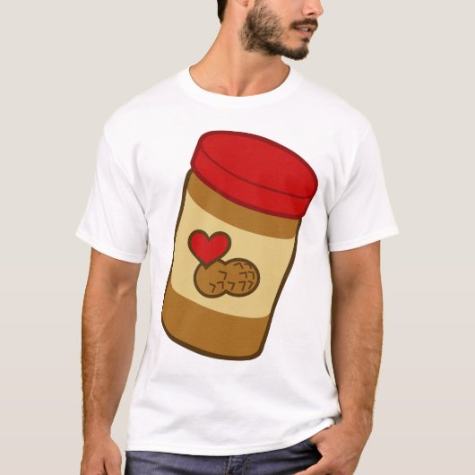 ピーナッツバター Tシャツ (正面)