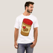 ピーナッツバター Tシャツ (正面フル)