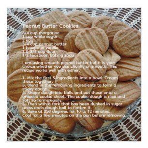 ピーナッツバターCookie ポスター