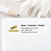 ピーナッツパーソナライズされた ラベル (インサイチュ)