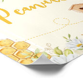 ピーナッツビーハニカムパーティーゲームの数を推測 ポスター (角)