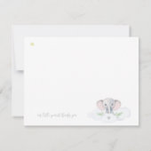 ピーナッツベイビーシャワーエレファウ男女兼用ント (裏面)