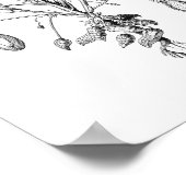 ピーナッツヴィンテージイラストレーション ポスター (角)